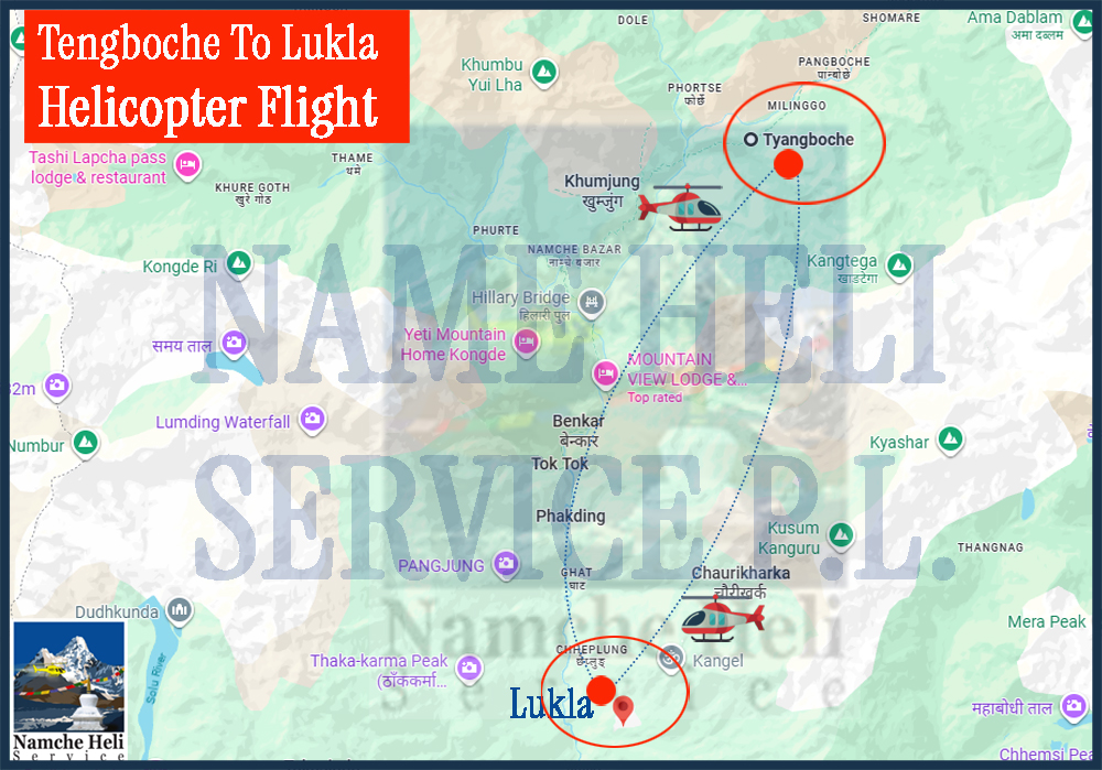 Tangboche to Lukla