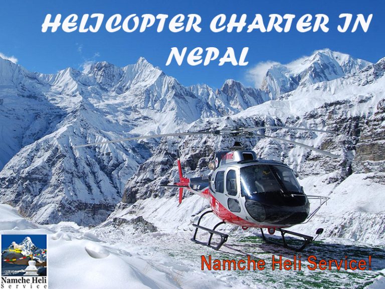 Helicopter Charter in Nepal