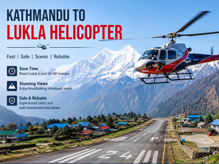 Kathmandu to Lukla Helicopter