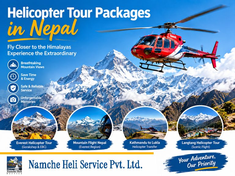 Helicopter Tour Packages in Nepal